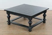Load image into Gallery viewer, Flexsteel Charcoal Square Coffee Table 40 Inch Wood Cocktail Table
