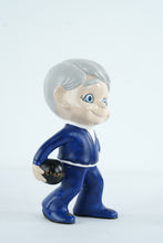 Load image into Gallery viewer, Vintage Hand Painted Ceramic Boy Figurine Charlie Bowling Ball Personalized
