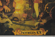 Load image into Gallery viewer, Vintage Coca Cola Hildebrandt Chemistry 101 Fantasy Campus Poster 18 x 23
