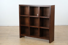 Load image into Gallery viewer, Cherry 9-Cube Bookcase – Versatile Storage &amp; Display
