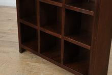 Load image into Gallery viewer, Cherry 9-Cube Bookcase – Versatile Storage &amp; Display
