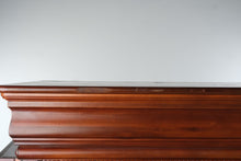 Load image into Gallery viewer, Traditional Cherry Wood Armoire Wardrobe with Mirrored Doors and Drawers
