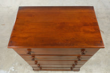 Load image into Gallery viewer, Vintage Cherry Five Drawer Chest of Drawers Dresser - ONLINE ONLY
