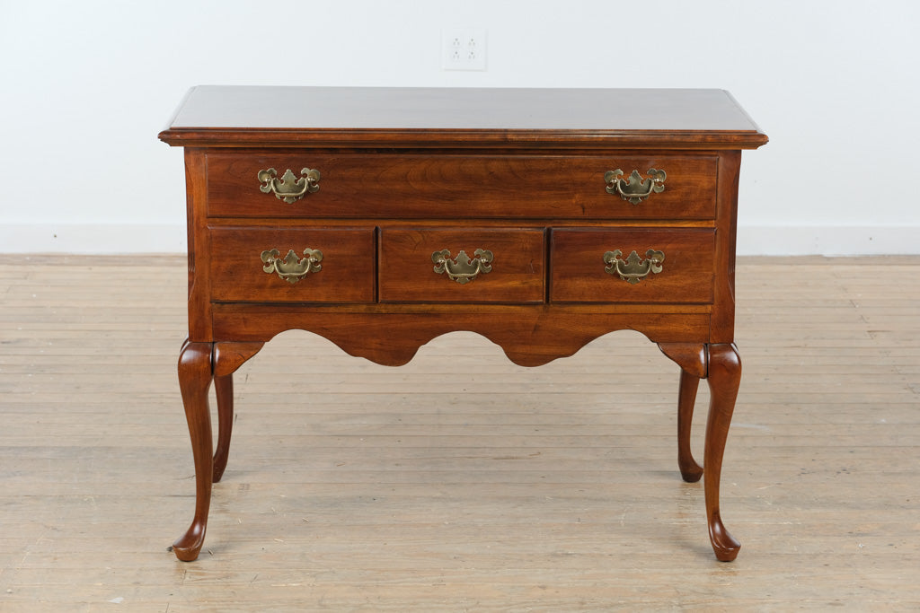 Cherry Dove Queen Anne Console Table / Sideboard (43