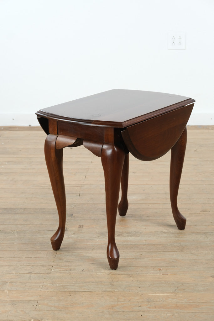 Sir George Cherry Drop Leaf Side Table