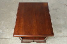 Load image into Gallery viewer, Cherry One Drawer End Table with Open Shelf
