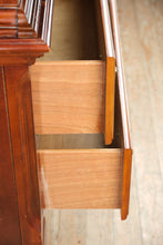 Load image into Gallery viewer, Cherry Queen Anne Highboy Chest on Chest Dresser
