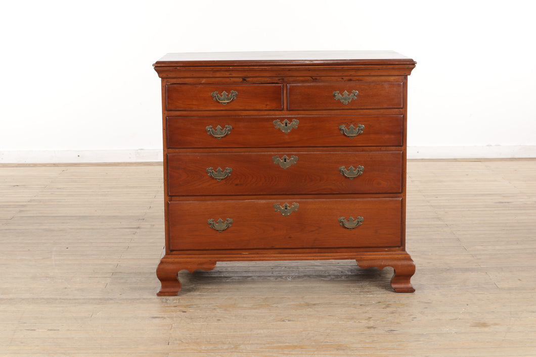 Cherry 5 Drawer Bachelors' Chest