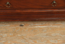Load image into Gallery viewer, Cherry Wood China Cabinet with Glass Doors and Lighted Display Top
