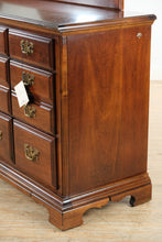 Load image into Gallery viewer, Cherry Chippendale Triple Dresser with Mirror – American Drew
