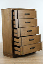Load image into Gallery viewer, Mid-Century Modern Chest of Drawers by Magnussen – 5-Drawer Vertical Dresser
