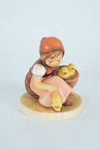 Load image into Gallery viewer, Goebel Hummel Figurine “Chick Girl” #57/0 TMK-6 W. Germany – 4.25”
