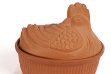 Load image into Gallery viewer, Terra Cotta Nesting Chicken Casserole Baker
