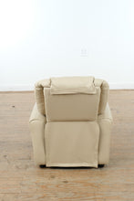 Load image into Gallery viewer, Child Size Leather Recliner Chair with Cup Holder Compact Lounge Armchair
