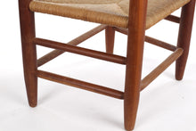 Load image into Gallery viewer, Child&#39;s Ladder Back Chair with Rush Seat
