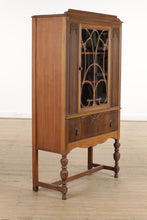 Load image into Gallery viewer, Art Deco Single Door China Cabinet - Circa 1920&#39;s
