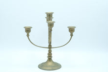 Load image into Gallery viewer, Vintage Chinese Brass 5 Light Candelabra Adjustable Arm Candle Holder
