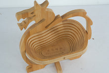Load image into Gallery viewer, Bamboo Dragon Fruit Basket Sculpture – Guilin China
