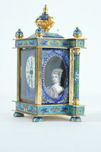 Load image into Gallery viewer, Chinese Cloisonne Mantle Clock
