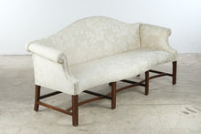 Load image into Gallery viewer, Traditional Camelback Upholstered Sofa with Rolled Arms
