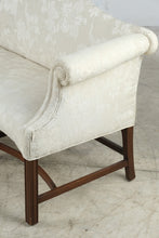 Load image into Gallery viewer, Traditional Camelback Upholstered Sofa with Rolled Arms
