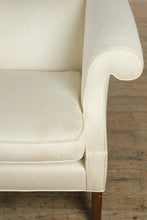 Load image into Gallery viewer, Neutral Chippendale Camelback Sofa – 84” Wide
