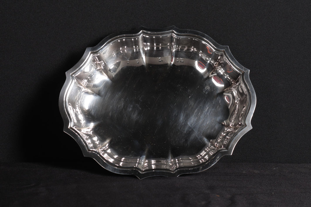 Chippendale Sterling Silver Platter - 6384