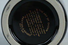 Load image into Gallery viewer, Japanese Chokin Art Vase – 24K Gold Edged Black Porcelain, 3" x 6", Made in Japan
