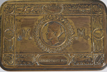 Load image into Gallery viewer, Antique 1914 Princess Mary Christmas Tin – “Imperium Britannicum” WWI Gift Box
