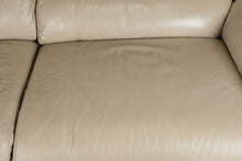 Load image into Gallery viewer, Cindy Crawford Home Dual Power Reclining Sofa – 84&quot; Wide, Plush Leather Look
