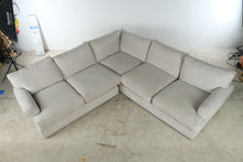 Load image into Gallery viewer, Cindy Crawford Home Neutral Upholstered Sectional Sofa
