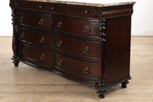 Load image into Gallery viewer, Cindy Crawford Dresser with Stone Top
