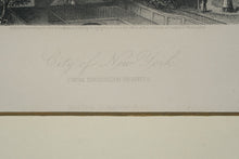Load image into Gallery viewer, City of New York From Brooklyn Heights - Engraving - G.R Hall
