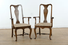 Load image into Gallery viewer, Classic Manor Dining Set by Ethan Allen – Table with 8 Chairs, 2 Leaves &amp; Pads
