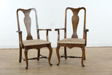 Load image into Gallery viewer, Classic Manor Dining Set by Ethan Allen – Table with 8 Chairs, 2 Leaves &amp; Pads
