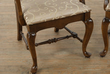 Load image into Gallery viewer, Classic Manor Dining Set by Ethan Allen – Table with 8 Chairs, 2 Leaves &amp; Pads
