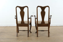 Load image into Gallery viewer, Classic Manor Dining Set by Ethan Allen – Table with 8 Chairs, 2 Leaves &amp; Pads
