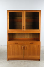 Load image into Gallery viewer, Clausen Møbler Danish Modern Teak China Cabinet Display Hutch Credenza
