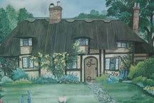 Load image into Gallery viewer, Susan Toller McClure “Clifton Hampden, Abingdon” Limited Edition Print, 1986 – Framed English Cottage Scene
