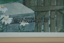Load image into Gallery viewer, Susan Toller McClure “Clifton Hampden, Abingdon” Limited Edition Print, 1986 – Framed English Cottage Scene
