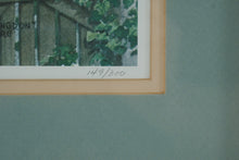 Load image into Gallery viewer, Susan Toller McClure “Clifton Hampden, Abingdon” Limited Edition Print, 1986 – Framed English Cottage Scene
