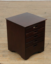 Load image into Gallery viewer, Crate &amp; Barrel “Clipper” Rolling Game Table – Multi-Game Storage Cabinet
