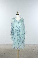 Load image into Gallery viewer, Italian Floral Silk Look Tunic Dress
