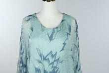 Load image into Gallery viewer, Italian Floral Silk Look Tunic Dress
