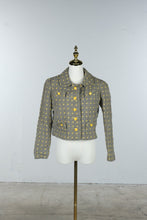 Load image into Gallery viewer, Vintage Diana 1950s Check Cropped Jacket Optimized Title
