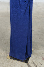 Load image into Gallery viewer, Alex Evenings Cobalt Blue Glitter Formal Gown Size 16
