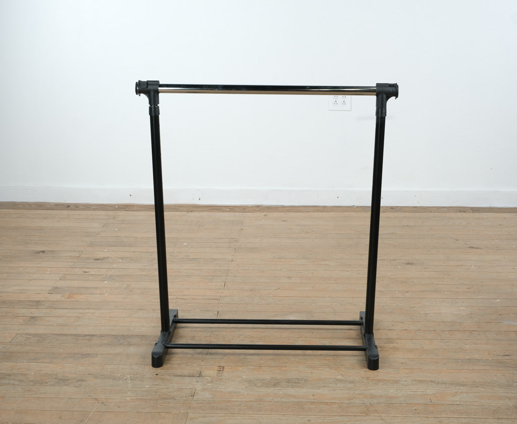 Adjustable Metal Garment Rack – Expandable Clothing Hanging Rack, 31” Wide