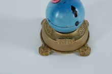 Load image into Gallery viewer, Cast Iron Clown Wind-Up Spinning Mechanical Bank – 11” Tall Collectible
