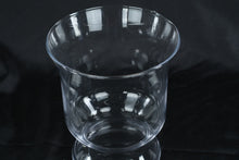 Load image into Gallery viewer, Clear Glass Footed Hurricane Vase or Candle Holder, 8" Tall
