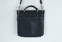 Load image into Gallery viewer, Vintage Coach Willis Satchel 9927 Midnight Navy Glove Tanned Leather Crossbody - Online Only
